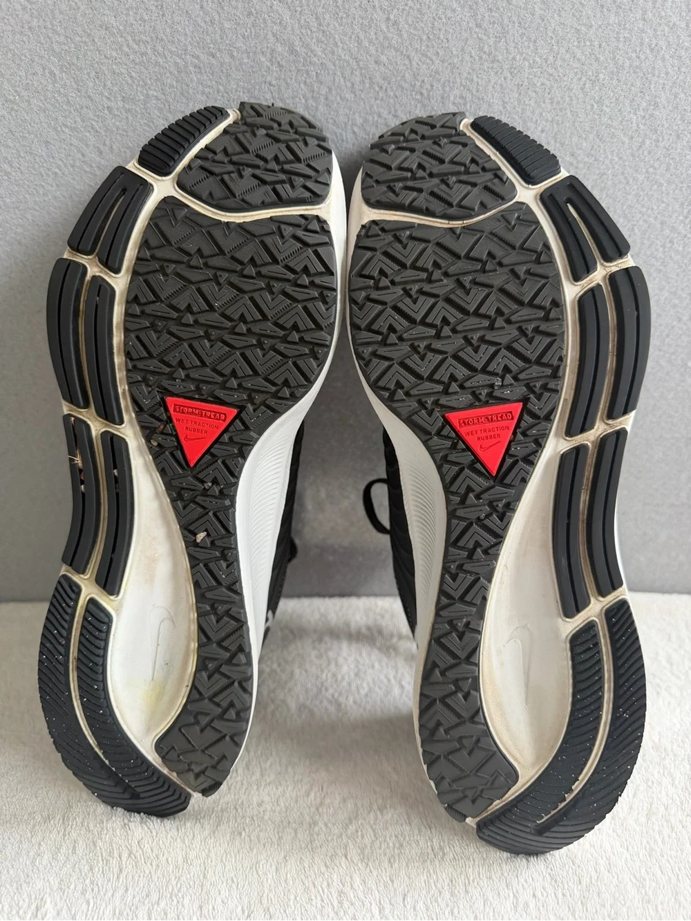 Nike Air Zoom Pegasus 38 Shield s7.5 Women’s Black Waterproof Shoes DC4074-001 - Picture 9 of 11